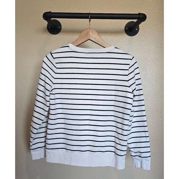 Banana Republic Striped crewneck women's size small - Picture 2 of 8